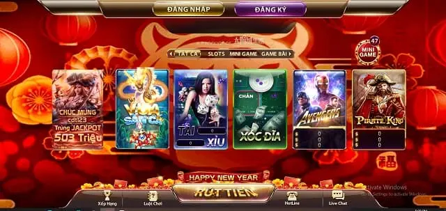 Giao diện SunWin Vn Fun được thiết kế đơn giản, dễ sử dụng