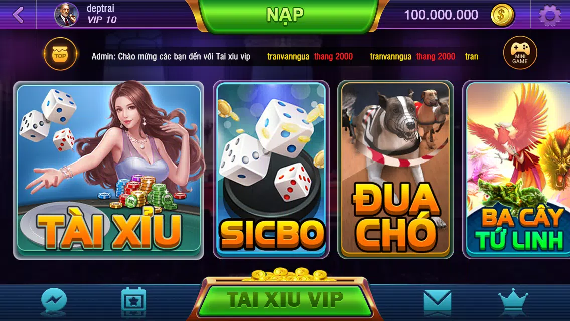 Đua VIP Top Tài Xỉu – Cổng game đổi thưởng đua Top chất lượng