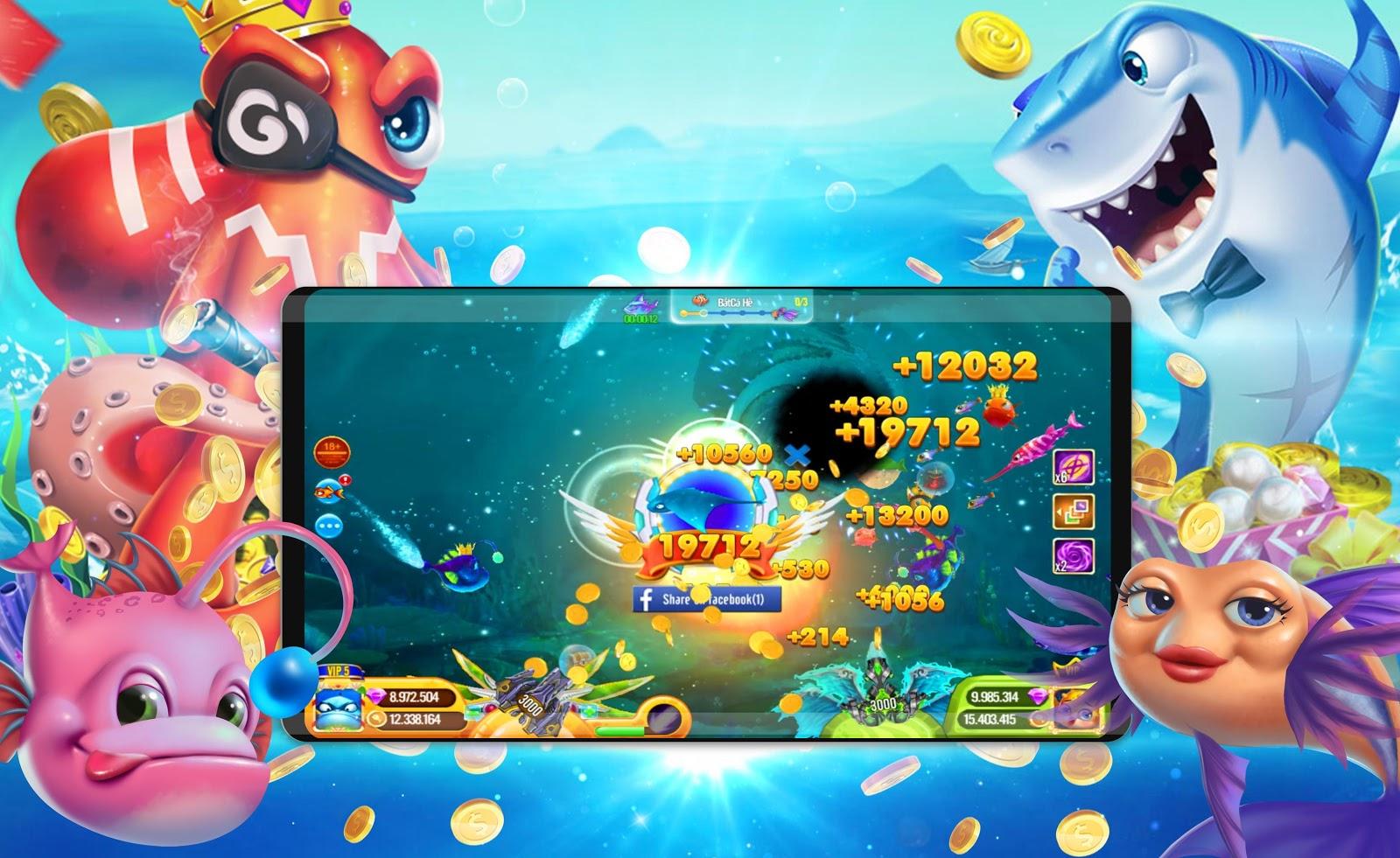 TOP game bắn cá uy tín nhất năm 2020 người chơi nên trải nghiệm