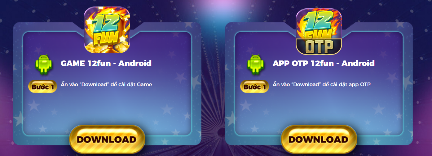 12Fun – Game bài đổi thưởng top đầu trên làng game online