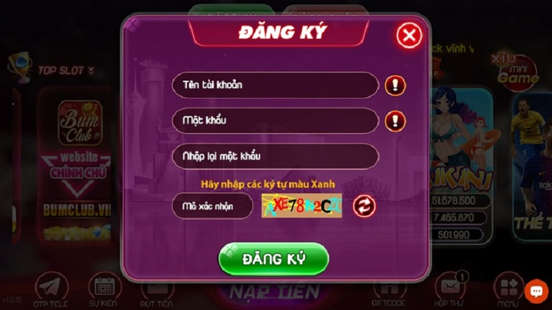 Bum Club - Game nổ hũ đổi thưởng xanh chín hot 2023