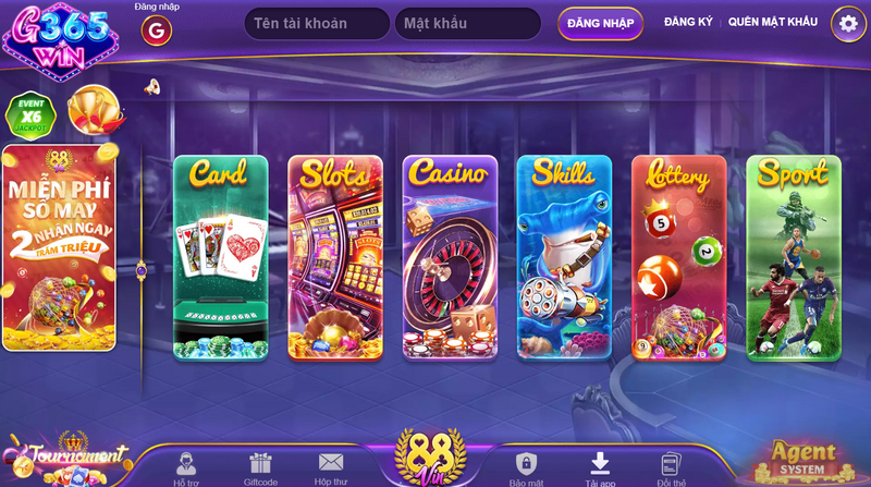 G365 Win – Cổng game bài chuyên nghiệp hàng đầu thế giới