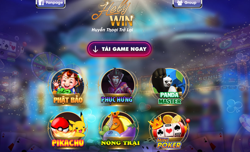 Khám phá Helywin - Game bài đổi thưởng đẳng cấp quốc tế