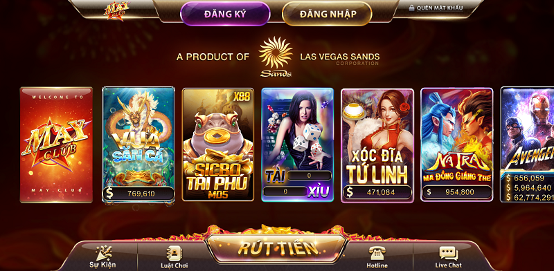 MayClub – Cổng game đánh bài đổi tiền thật siêu VIP