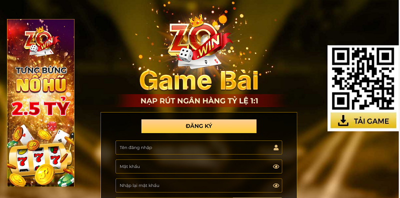 ZoWin – Siêu phẩm game bài đổi thưởng online 2023