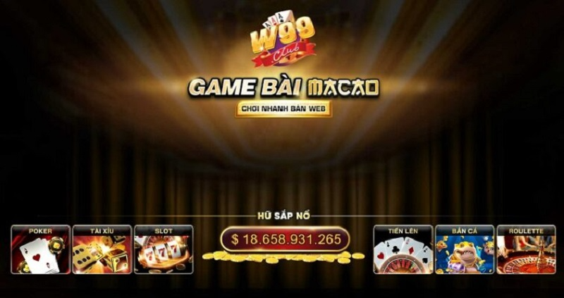 W99 Club – Top game bài đổi thưởng uy tín nhất Việt Nam