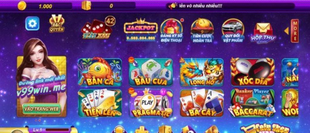 Nhiều game cá cược hay